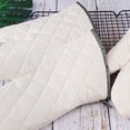thumbnail image 4 of 2 Pcs Gants en Coton Blanc Résistant à la Chaleur pour Cuisine Four Outils de Cuisson pour Maison Restaurant (Taille Moyenne), 4 of 9