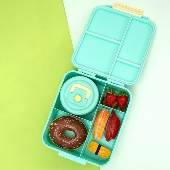 Food Storage for Everyday Use Bento Lunch System with Leak Proof 12oz Soup Jar and Portable Cutlery for School and Outdoors