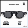 thumbnail image 4 of Dolfino Pro Pacesetter Adult Swim Goggle - Black, 4 of 6