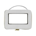 thumbnail image 1 of EGNMCR Makeup Bag,Travel Makeup Bag New Fashion Counter High End Handheld Makeup Case With High Appearance Value Travel Portable Window Opening Transparent PVC Makeup Bag creative creative, 1 of 3