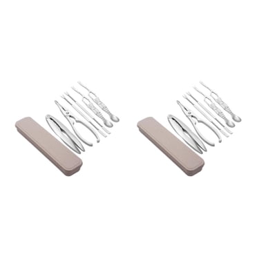keepw Outils de Fruits de Mer Pratiques et Fiables Expérience de Repas Toute Occasion Facile à de Luxe Ensemble de 6 Pcs Ensemble de 2