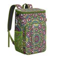 thumbnail image 1 of Geometric Mandala Design Cooler Backpack - 20L Leakproof Picnic Backpack, Durable & Portable for Beach & Camping Trips, 1 of 4