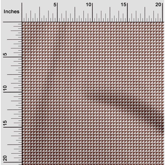 oneOone Viscose Chiffon Fabric Triangle Geometric Print Sewing Fabric BTY 42 Inch Wide
