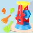 thumbnail image 4 of Jouets de Plage Ensemble de 5 Pcs de Jouets de Plage Ensemble de Sable Jouets de Sable Jouets d'Été pour l'Extérieur Jouets de Plage d'Éveil Jouets pour Enfants, 4 of 9