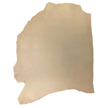 3/4oz Natural Veg Tan Cowhide Tooling Leather Single Shoulder 3 to 4 oz. (1.2 to 1.6 mm)