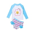 thumbnail image 1 of Little Girls Swimsuits 2 Piece Bikini Set Swimsuit Cute Print Bathing Suits 7-8 Years, 1 of 7