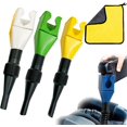 thumbnail image 1 of Flexible Draining Tool Snap Funnel, Universal Flexible Draining Oil Snap Plastic Funnel (3PCS-A), 1 of 6