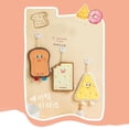 thumbnail image 2 of Korean Cute Cartoon Hand Towel Hanging Bread Cheese Donut Kitchen Quick Drying. J7T7, 2 of 8
