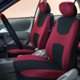 thumbnail image 2 of Car Seat Cover Full Set with Steering Wheel, Belt, & Head Rest Covers 11 Colors, 2 of 7