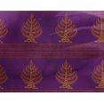 thumbnail image 4 of oneOone Georgette Viscose Fabric Chevron & Tree Block Printed Fabric 1 Yard 42 Inch Wide, 4 of 4