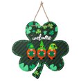 thumbnail image 2 of Happy St. Patrick's Day Sign Hanging Sign Indoor Outdoor Door Hanging Decoration, 2 of 7
