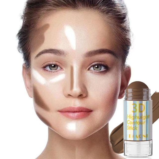 mtvxesu Contour Creams Portable Size Repair Stick Suitable For Beginners Matte Decorate Facial Contours