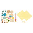 thumbnail image 2 of Wooden Kitchen Utensils Play Set, Wooden Play Food Set  Safe Role Playing  for Kids, 2 of 7
