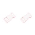thumbnail image 4 of relayinert 10pcs/set Easy To Buckle Strap With Multi-Color Clasp Belt Buckles High Compatibility ABS Release Buckle Hook Buckle white 2Set, 4 of 6