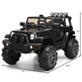 thumbnail image 1 of Patiojoy Bluetooth Kids Ride-on Car 12V Electric Truck w/ 2.4 GHZ Remote Black, 1 of 6
