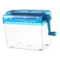 thumbnail image 3 of Manual Shredder Mini Documents Paper Cutting Tool Home Manual Paper Shredder Blue, 3 of 8