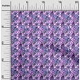 thumbnail image 2 of oneOone Rayon Purple Fabric Texture Fabric For Sewing Printed Craft Fabric By The Yard 56 Inch Wide, 2 of 5