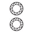 thumbnail image 4 of Ruiboury Lightweight And Easy To Install - Smooth Operation Chain Ring For Bicycles Bicycles Crank Bike Chain 50T black 2Set, 4 of 6