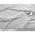 thumbnail image 2 of Soimoi Moss Georgette Fabric Clover Leaves Decor Fabric Printed Yard 42 Inch Wide, 2 of 3