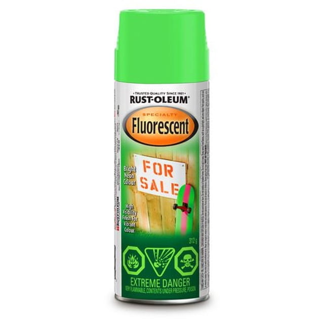 Rust-Oleum® Specialty All Surface Aerosol Spray Paint, Fluorescent Green, 312g