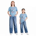 thumbnail image 3 of George Girls' Wide Leg Jean, 3 of 6
