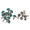 thumbnail image 2 of Abbracc 10x Boutons Rivets en Métal pour Sac, Cuir, 8.5mm 7.5mm 5, 2 of 9