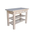 thumbnail image 1 of International Concepts Modern Wood Kitchen Island in Natural, 1 of 9