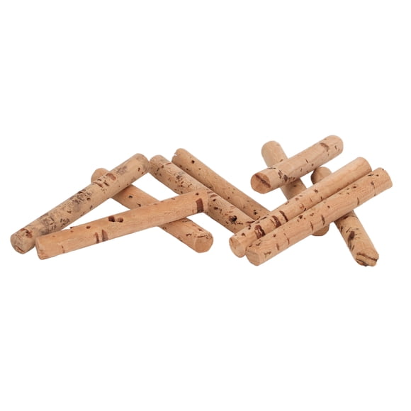 10 Pcs Bâtons de Liège pour la Pêche, Bâtons de Liège de Réglage de Gréement Outils de Flottabilité pour la Pêche à la Carpe pour Gréements de Réglage Appât à Particules d'Équilibre