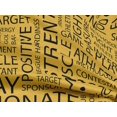thumbnail image 5 of oneOone Rayon Medium Blue Fabric Writing Font Sewing Craft Projects Fabric Prints By Yard 56 Inch Wide, 5 of 5