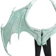 thumbnail image 2 of Halloween Dragon Wing Devil Costume for Girls Boys Teens Decor Props Comic Light Green, 2 of 3