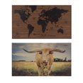 thumbnail image 4 of Hometrends World Map Box Top Plaque, 4 of 4