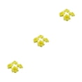 thumbnail image 2 of Decodeary 50pieces Low Maintenance Soft Texture Fabric For Albums And Decorations Realistic Appearance Fiber Wide Application Yellow 4.5cm 3Set, 2 of 6