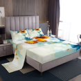 thumbnail image 1 of Erosebridal Wild Butterfly Bed Sheets Set Full Size, Spring Garden Blossoms Bedding Sets Full Size 4-Piece, 1 of 7