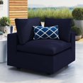 thumbnail image 1 of Modway Commix Sunbrella Outdoor Patio Furniture Glider Chair, Navy, 1 of 8