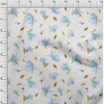 thumbnail image 3 of oneOone Polyester Lycra Fabric Wildflower Watercolor Printed Fabric 1 Yard 56 Inch Wide, 3 of 4