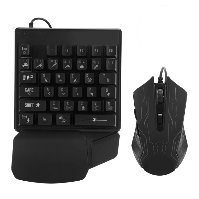 OneHanded Clavier Souris Ensemble Manipulateur Sentir ESports Accessoires Universels JX200