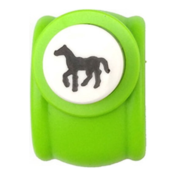 Xingzhi Embosser Handcrafted Printing Tool Self-Assembly Toy Hole Puncher Embossing Machine Ornaments Paper Scrapbooking Tags Cards Large/ Horse