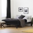 thumbnail image 1 of South Shore Vito Queen Solid Wood Platform Bed, in Pure Black, 1 of 9