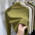 thumbnail image 1 of Chandails à Capuchon Mode pour Femmes Chauds Amples Blouse à Manches Longues Col Rond Chandail Décontracté Hauts Blouses Tenues de Rentrée pour Femmes en Liquidation, 1 of 7