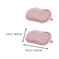 thumbnail image 4 of 10pcs Dish Wash Scrub Sponge Scouring Pads Household Cleaning Utensil Scrubber, 4 of 7
