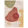 thumbnail image 2 of LaDole Rugs 8x10 ft Modern Premium Area Rug | Artistic Large Carpet For Bedroom, Living Room, Kitchen, Home Office, Indoor Floor Décor | Beige Red Yellow Green, 2 of 4