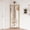 Gold+Marble White, variant on Yiwa Freestanding Corner Coat Rack with Shelves and Bench for Entryway