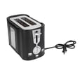 thumbnail image 1 of 800W Simple Mini Toaster Thick Wide Slot 2 Slices Bread Toaster Breakfast Maker Machine US 120V, 1 of 6