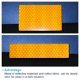 thumbnail image 4 of Unique Bargains Reflective Patch 1'x4' 2'x3', 7 Pcs Safety Appliques, Orange, 4 of 6