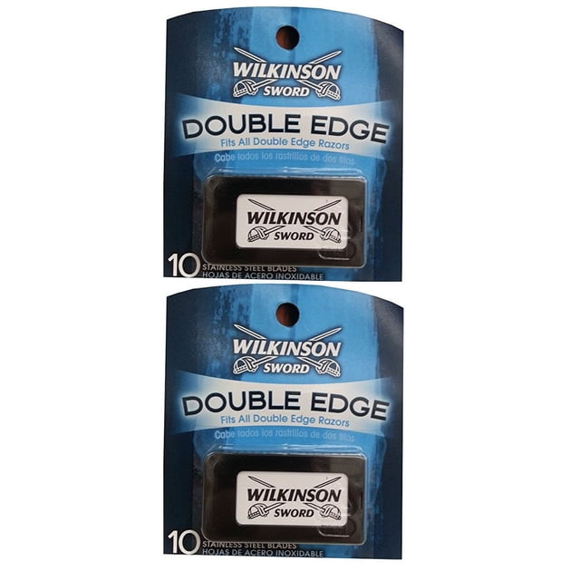 Wilkinson Sword Double Edge Razor Blades, 10 ct. (Pack of 2)