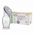 thumbnail image 3 of haakaa Manual Silicone Breast Pump with Suction Base & Silicone Cap Combo 100ml, 3 of 6