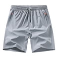 thumbnail image 1 of Men's Athletic Running Workout Shorts 11 inches Swim Trunks with Ziper Pockets Quick Dry Lightweight, 1 of 2