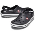 thumbnail image 2 of Crocs Unisex Crocband Clogs - Black - M6W8, 2 of 3