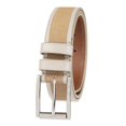 thumbnail image 1 of Belt Tommy Bahama Two-Tone Double Loop Dress Khaki Men, 1 of 5