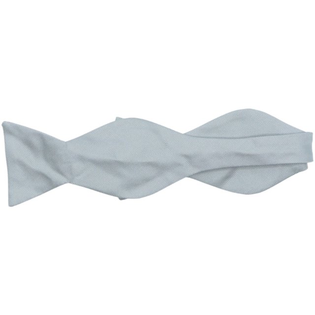Carotte et Gibbs Nœud Papillon Gros-Grain Argenté pour Homme - Taille Unique